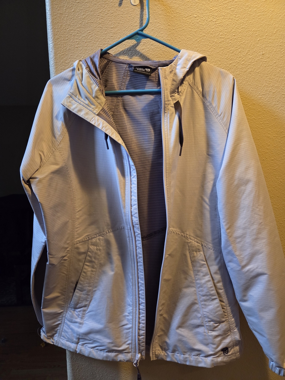 Mountain Hardwear Light Purple Hooded Utility Jacket